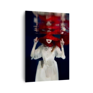 Canvas picture - Mysterious Woman - 70x100 cm