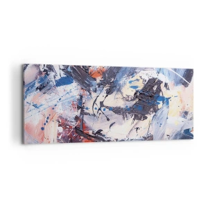 Canvas picture - Crazy Dance of Abstraction - 120x50 cm