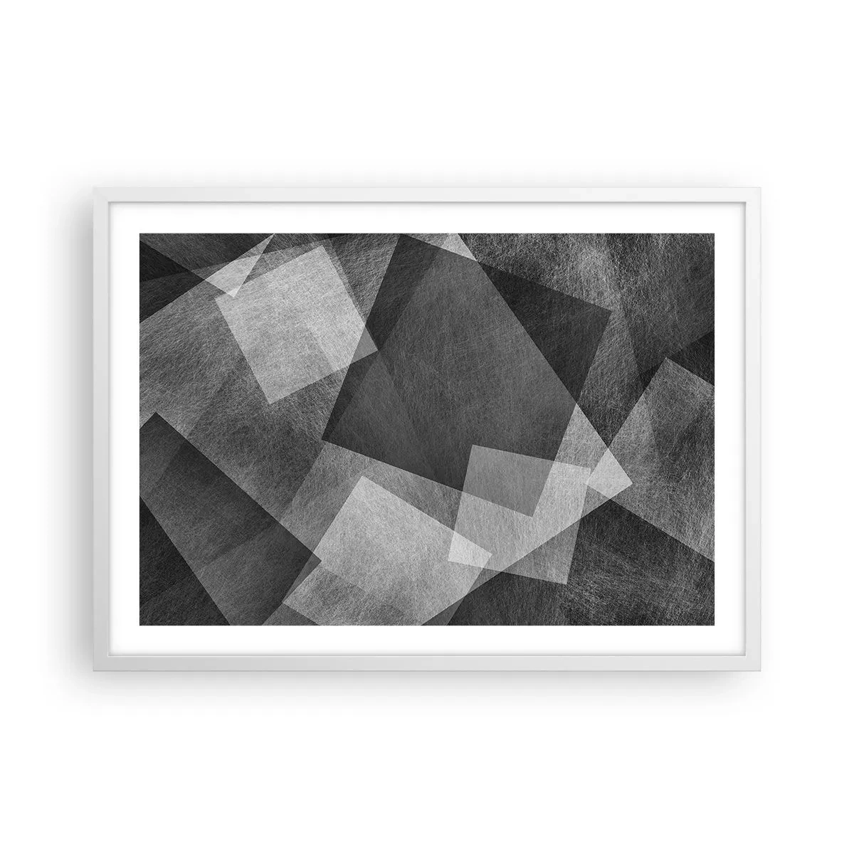 Poster in white frmae - Eternal Symbol of Durability and Order - 70x50 cm