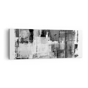 Canvas picture - Grey is Beautiful - 140x50 cm