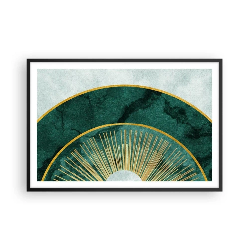 Poster in black frame - Another Solar System - 91x61 cm