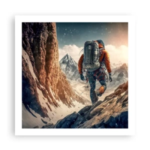 Poster - Lonely Warrior - 60x60 cm