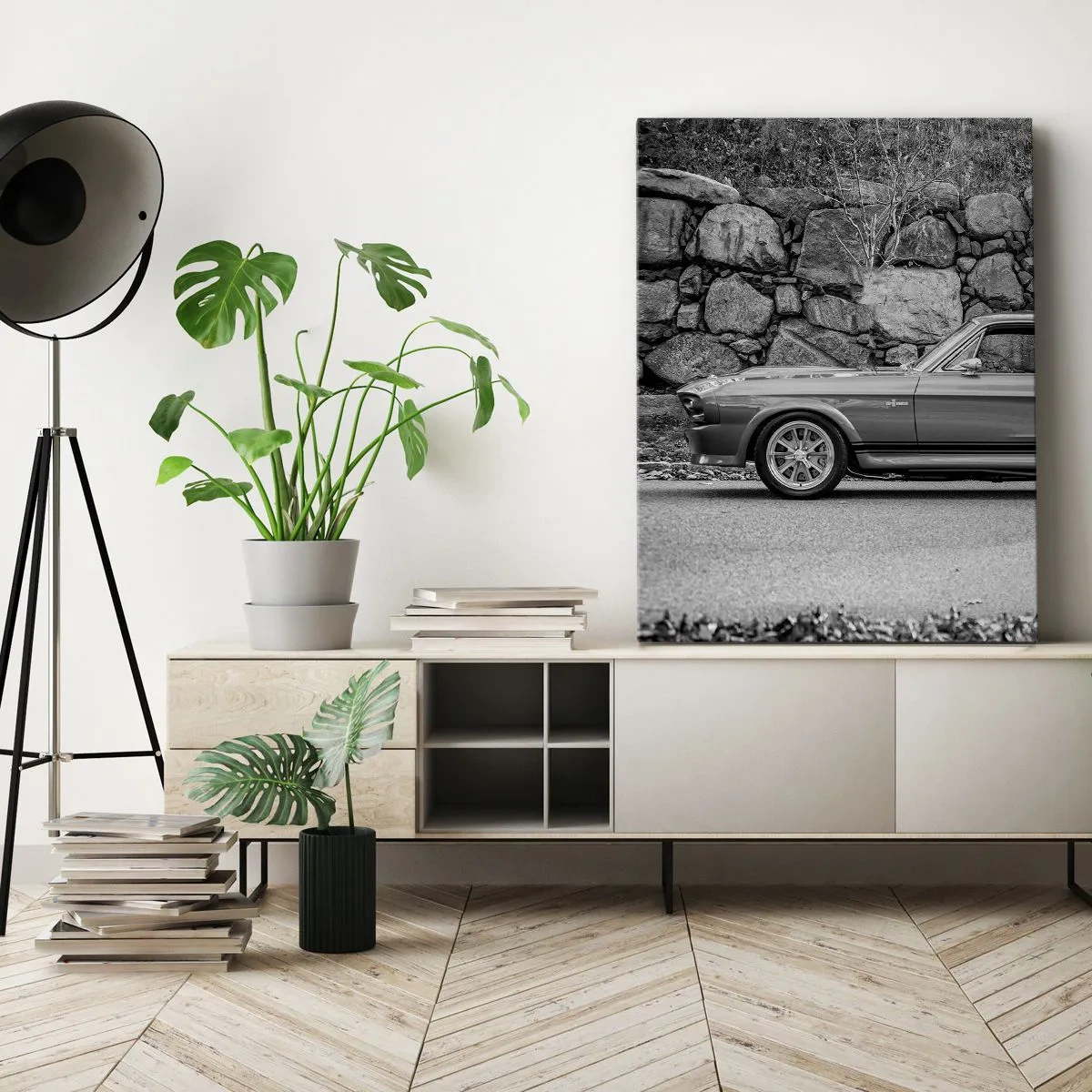 Canvas picture - Legend of the 60-ies - 55x100 cm