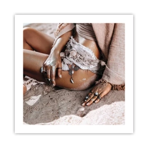 Poster - Thrown Out by the Waves - 50x50 cm