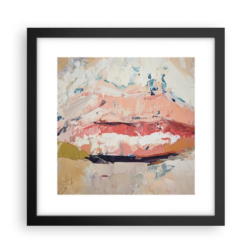 Poster in black frame - It Awakens the Senses - 30x30 cm