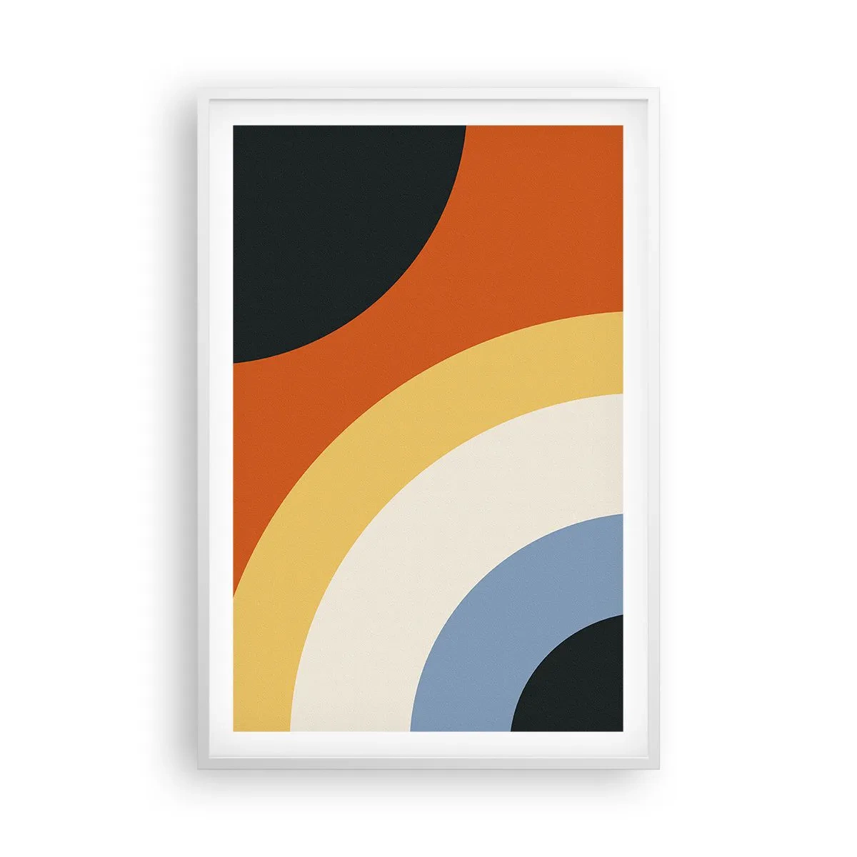 Poster in white frmae - Towards Each Other - 61x91 cm