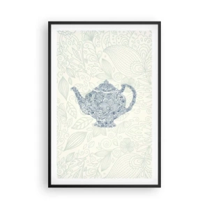 Poster in black frame - Charm of Tea - 61x91 cm
