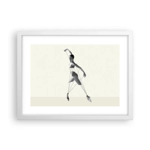 Poster in white frmae - In the Theatre of the World - 40x30 cm