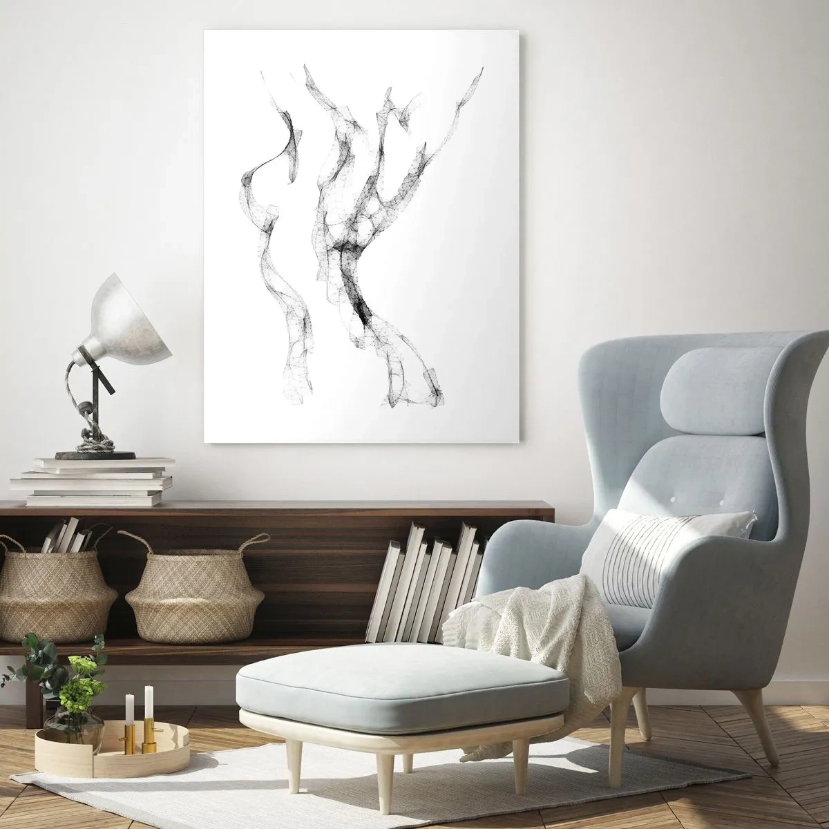 Glass picture - Beautiful and Strong - 50x70 cm