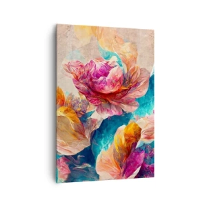 Canvas picture - Colourful Splendour of a Bouquet - 70x100 cm