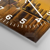 Clock face with numbers