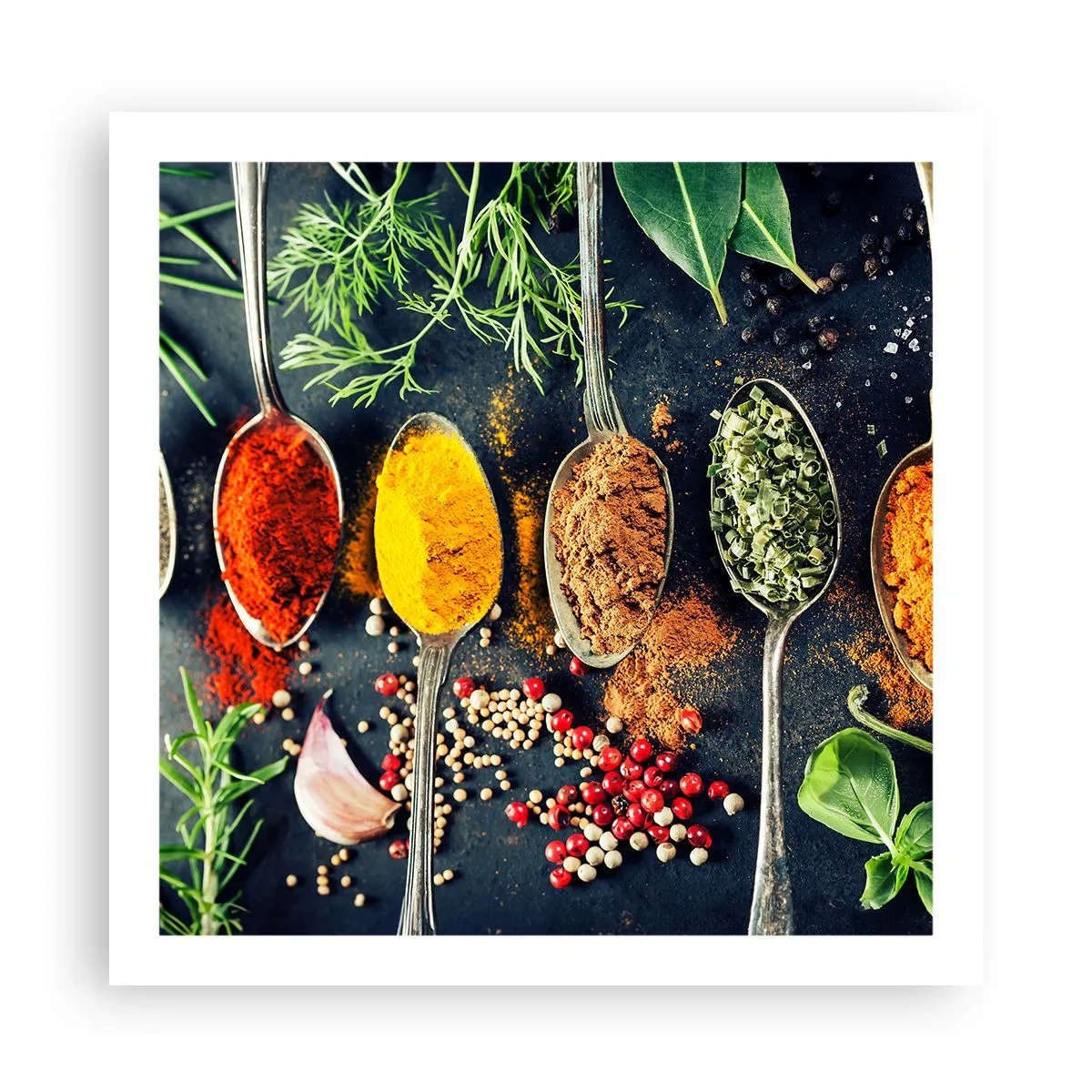 Poster - Culinary Magic - 60x60 cm