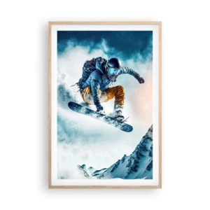 Poster in light oak frame - Extreme Emotions - 61x91 cm