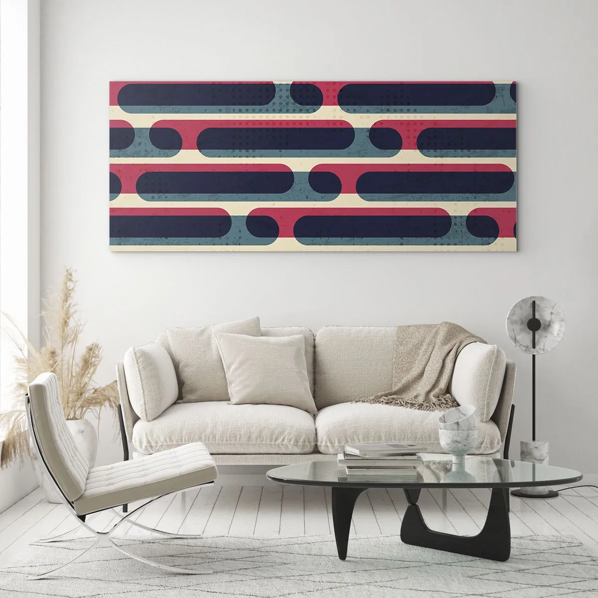 Glass picture - Inwards and Forwards - 120x50 cm