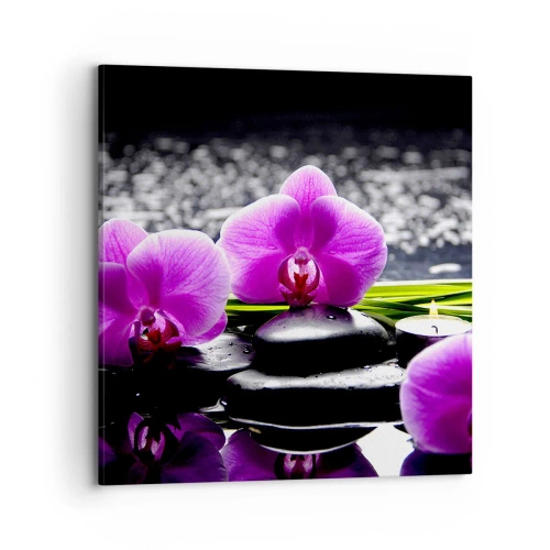 Canvas picture - Drowning in Peace and Quiet - 70x70 cm