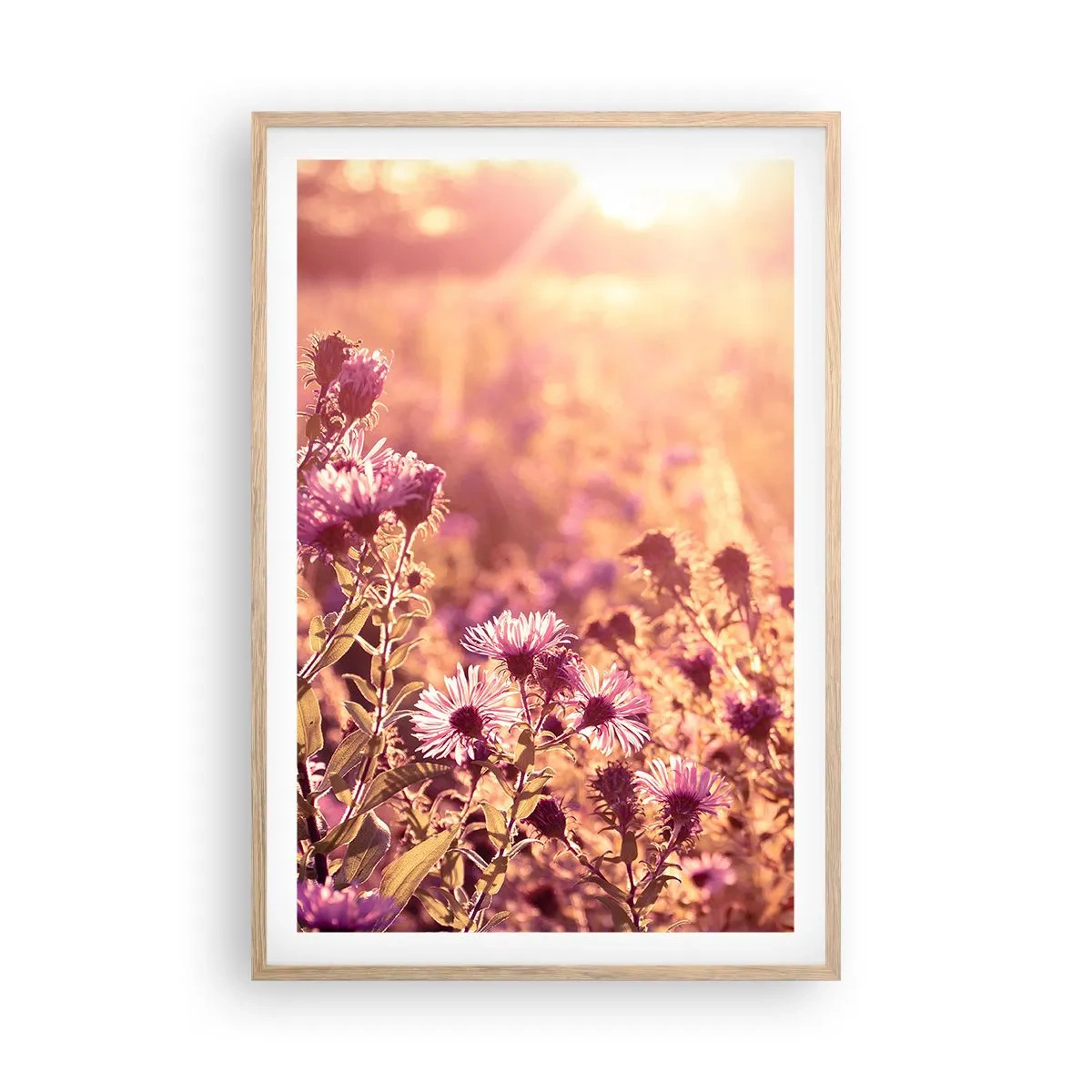 Poster in light oak frame - Before Summer Goes - 61x91 cm