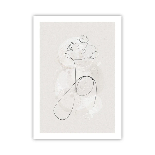 Poster - Spiral of Beauty - 50x70 cm