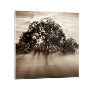 Glass picture - Tree of Good Knowledge - 70x70 cm