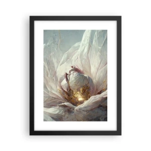 Poster in black frame - It Blooms Once Every Hunderd Years - 30x40 cm