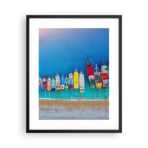 Poster in black frame - From Bird's Eye View - 40x50 cm