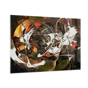 Glass picture - Can You Hear Movement? - 100x70 cm