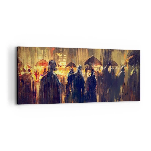 Canvas picture - Followers of the Rain - 100x40 cm