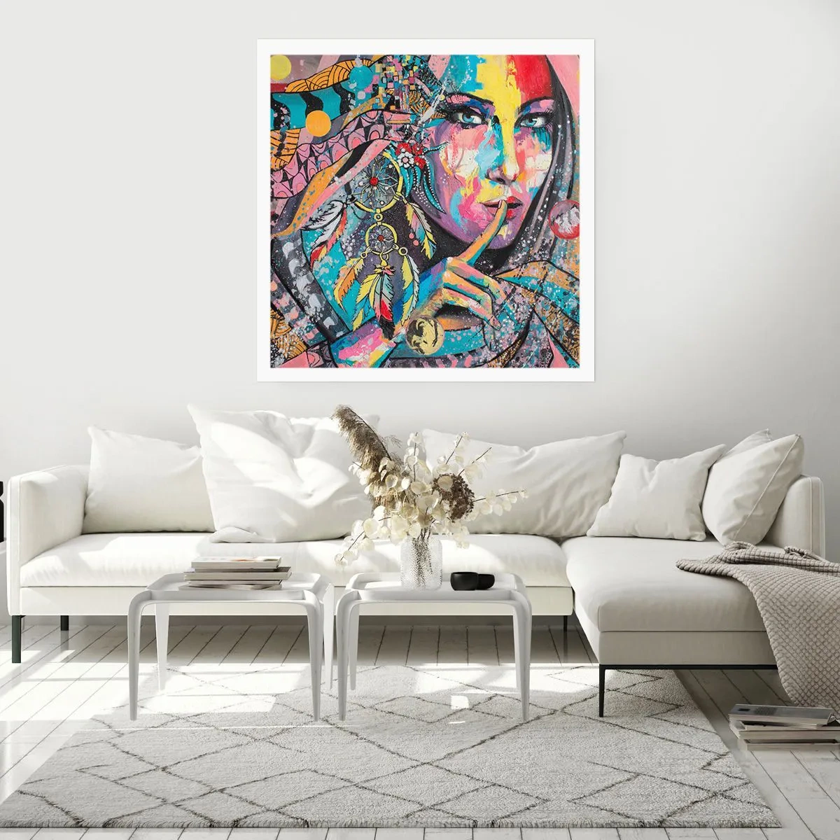 Poster - Don't Talk Until You Understand - 30x30 cm