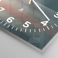 Clock face with numbers