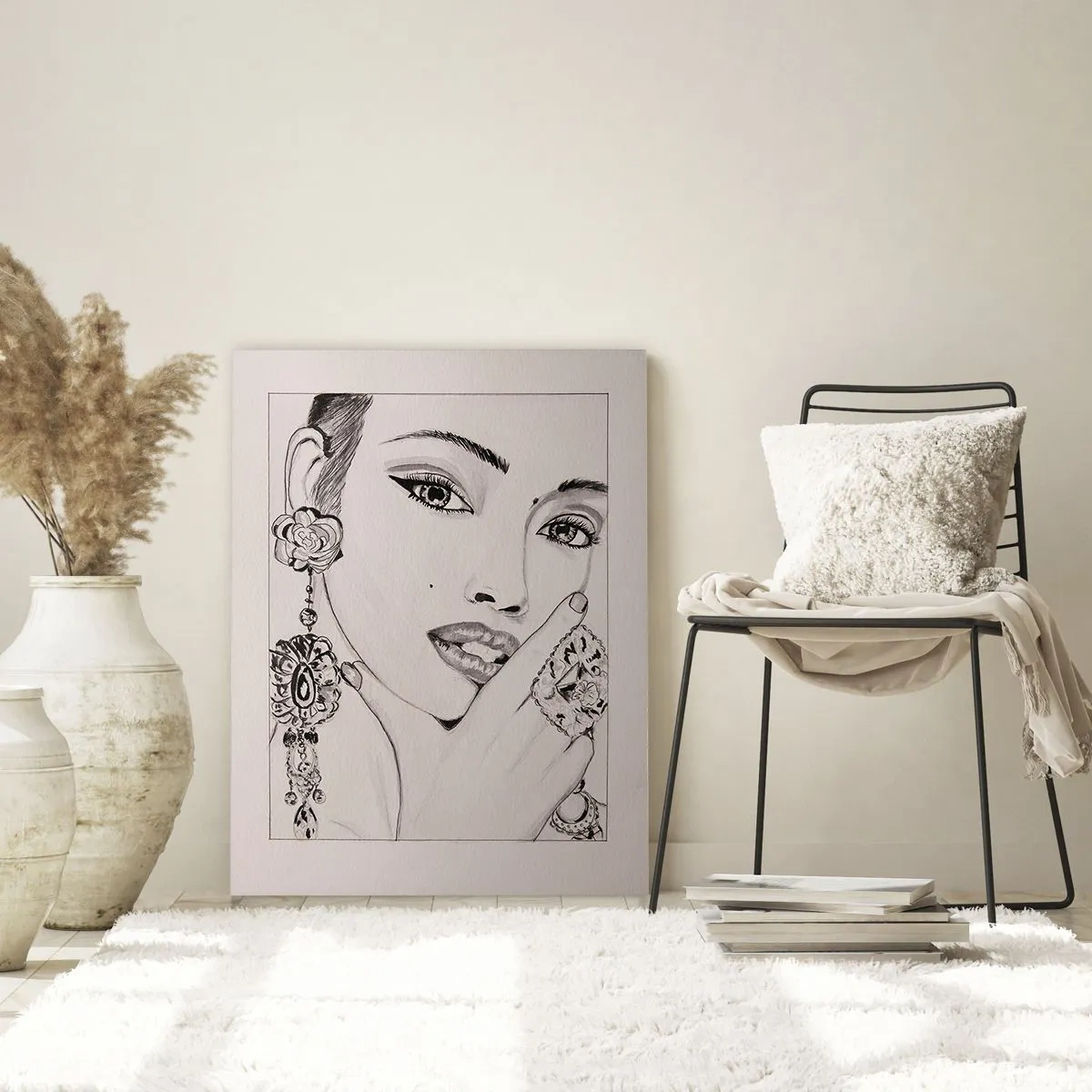 Glass picture - Most Beautiful Gem - 80x120 cm