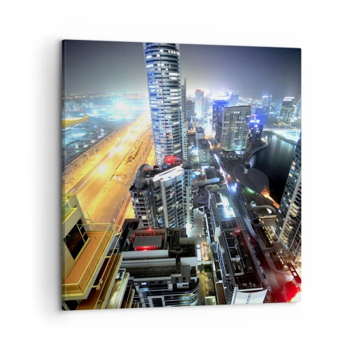 Canvas picture - Miracle in the Desert - 50x50 cm