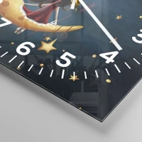 Clock face with numbers