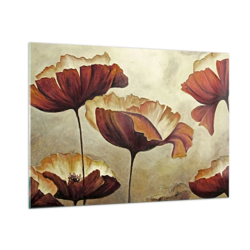Glass picture - Piece of Meadow - 100x70 cm