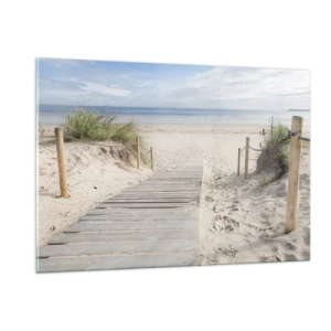 Glass picture - Until the Horizon - 120x80 cm