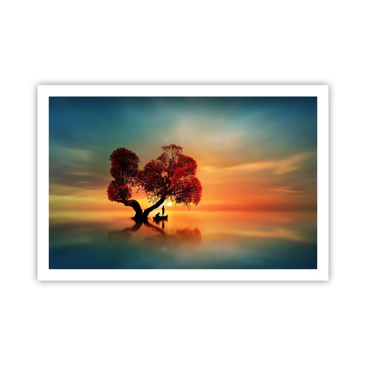 Poster - Far Away and Lost to the World - 91x61 cm