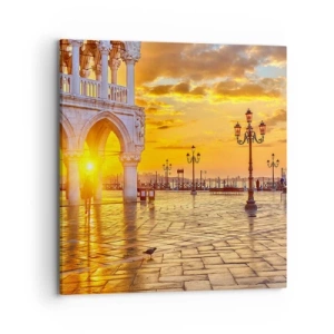 Canvas picture - Where Is Everybody? - 70x70 cm