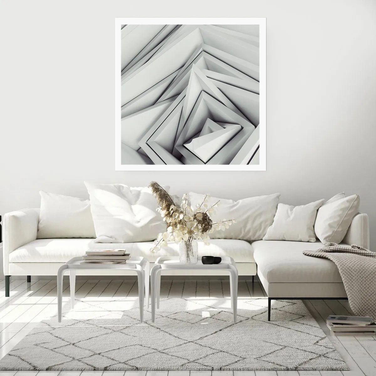 Poster - Acute Angles Budding - 50x50 cm