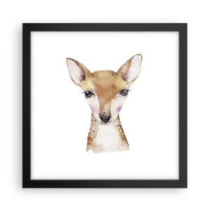 Poster in black frame - Nature of Innocence - 30x30 cm