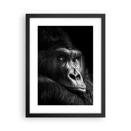 Poster in black frame - What Are You Looking At? - 30x40 cm