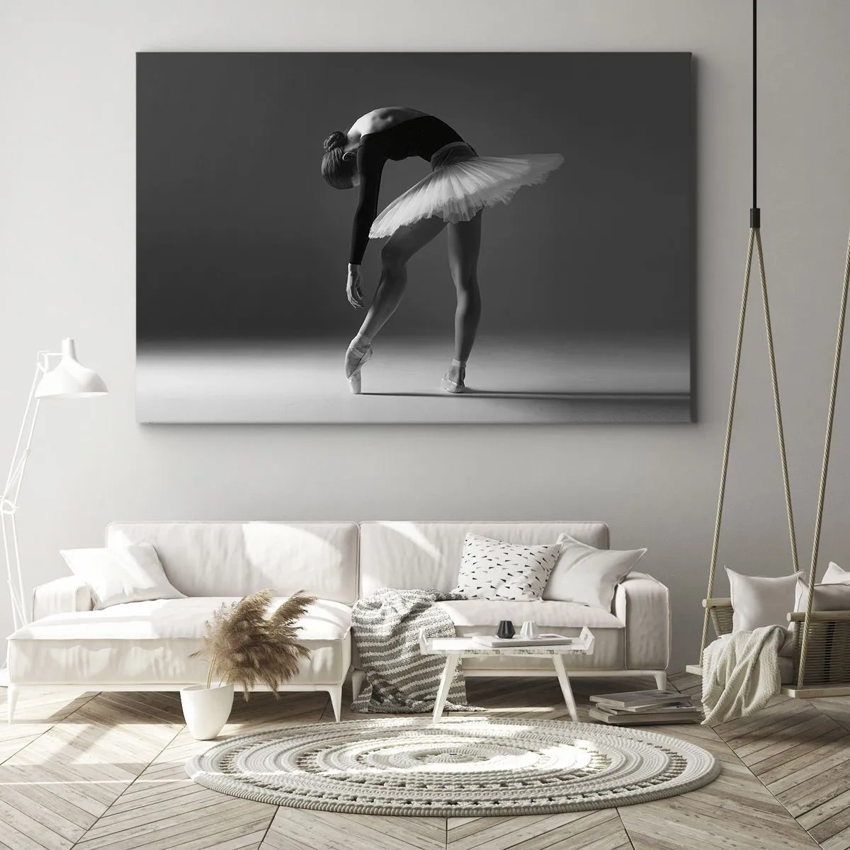 Canvas picture - Belle Ballet Dancer - 100x70 cm