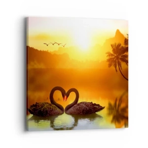 Canvas picture - Paired up - 40x40 cm