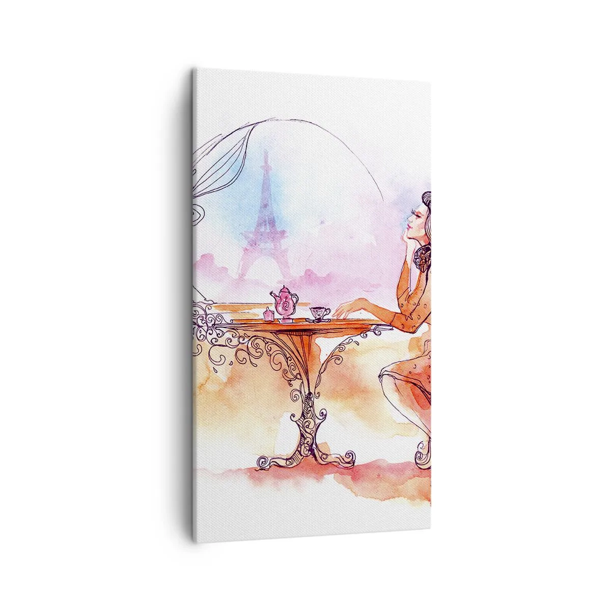 Canvas picture - Parisian Chic - 45x80 cm