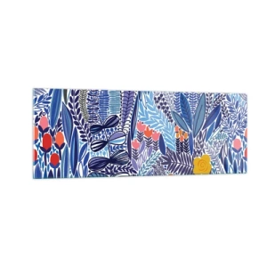 Glass picture - Hawaian Garden - 140x50 cm