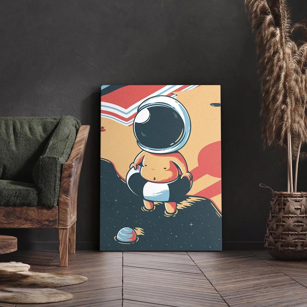 Canvas picture - From a Different Perspective - 45x80 cm