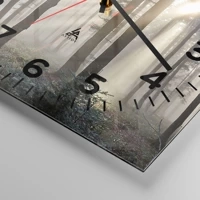 Clock face with numbers