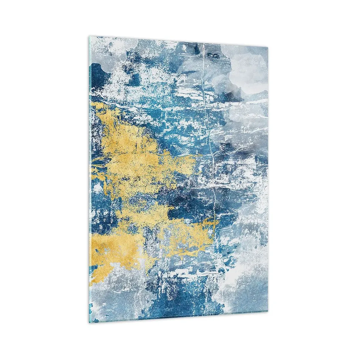 Glass picture - Abstract Full of Optimism - 50x70 cm