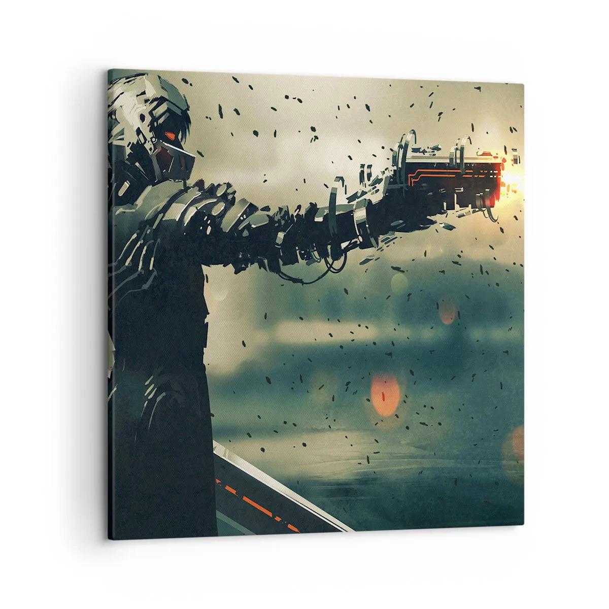 Canvas picture - Lethal Weapon- Your Own Terminator - 50x50 cm