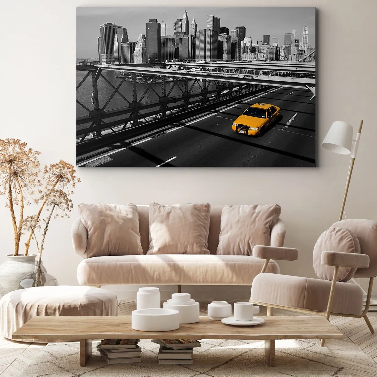Canvas picture - Colour of a Big City - 120x80 cm