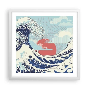 Poster in white frmae - From Japanese Inspirations - 50x50 cm