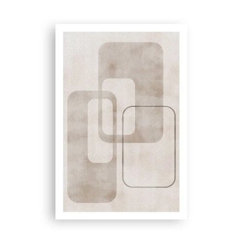 Poster - Geometrical Grout - 61x91 cm