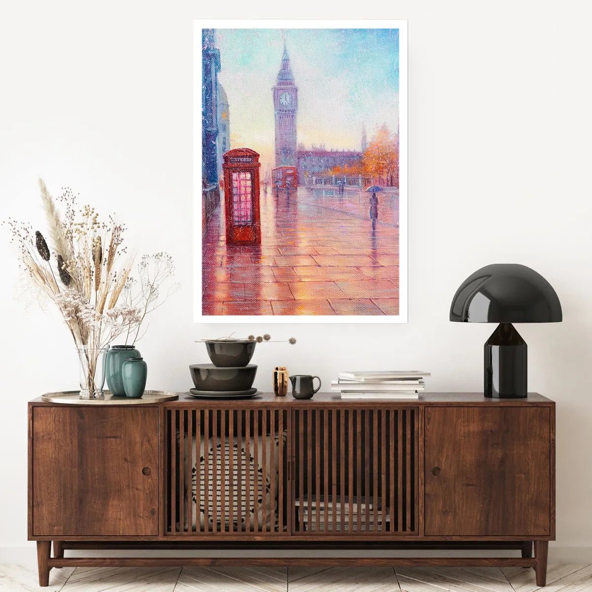 Poster - London Autumn Day - 30x40 cm
